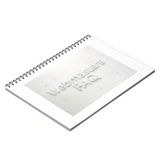 Webmasters FAQ ノートブック (左側)