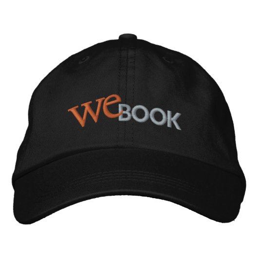 WEbook刺繍帽子 刺繍入りキャップ (正面)