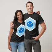 Webpack JavaScriptくもの巣フロントエンド開発者ソフトウェア Tシャツ (ユニセックス)
