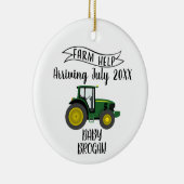 Web's Expectingベビー発表セラミックオーナメント セラミックオーナメント (右)