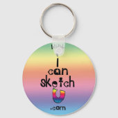 website keychainあなたの会社名鍵fob キーホルダー (正面)