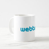 Webtalkのギア コーヒーマグカップ (正面左)