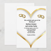 Weddding Invitations 招待状 (正面/裏面)