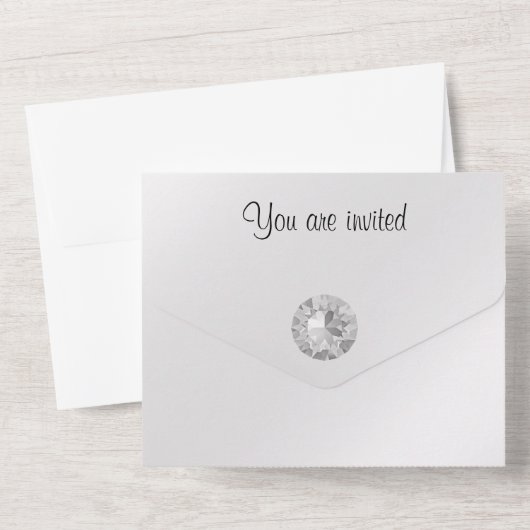 Wedding  オールインワン招待状 (裏面)