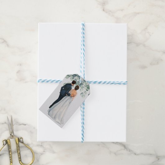 Wedding ギフトタグ (より糸付き)