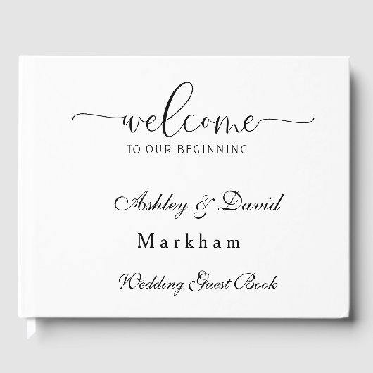Wedding  ゲストブック (正面)
