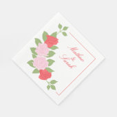 Wedding スタンダードランチョンナプキン (角)