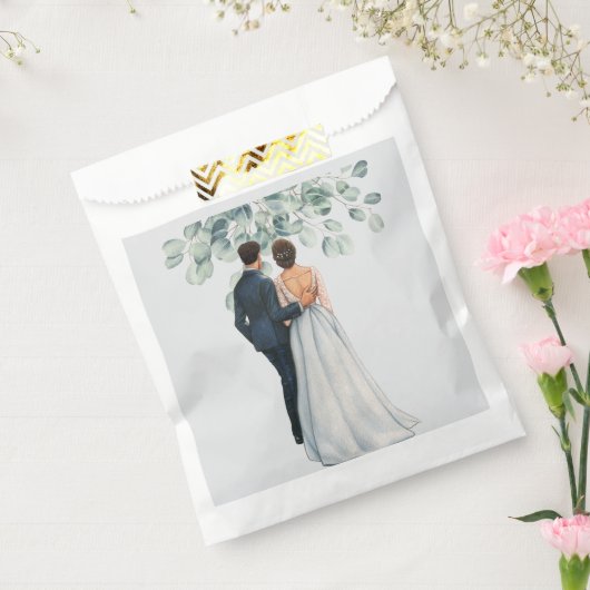 Wedding フェイバーバッグ (封をした状態)