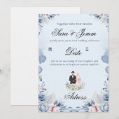 Wedding  招待状 (正面/裏面)