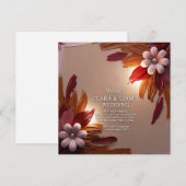 wedding 招待状 (正面/裏面)