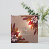 wedding 招待状 (スタンド正面)