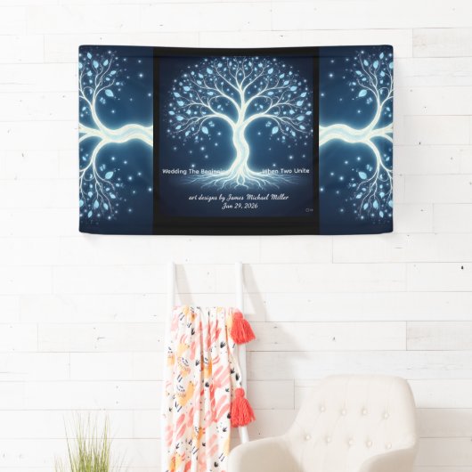 WEDDING 横断幕 (インサイチュ)