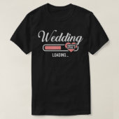 Wedding 2021 loading tシャツ (デザイン正面)