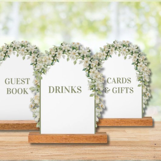 Wedding Activities Table Signs アクリルサイン
