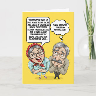 Wedding Anniversary For Older Couple Humor シーズンカード