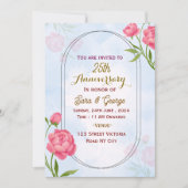 Wedding Anniversary Invitations  招待状 (正面)