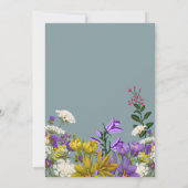 Wedding Anniversary Invitations  招待状 (裏面)