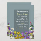 Wedding Anniversary Invitations  招待状 (正面/裏面)