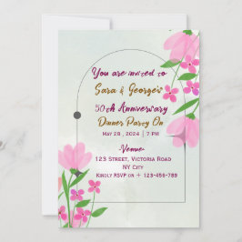 Wedding Anniversary Invitations  招待状