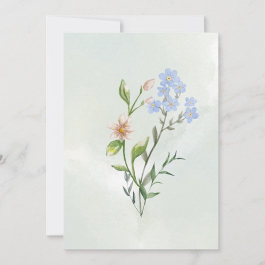 Wedding Anniversary Invitations  招待状 (裏面)