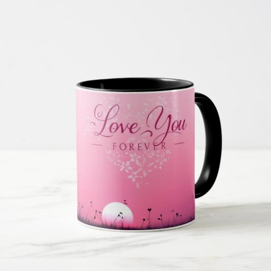 Wedding, Anniversary Mug | Romantic Valentine Gift マグカップ (正面右)