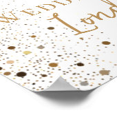 Wedding anniversary photo collage welcome ポスター (角)