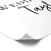 Wedding anniversary photo collage welcome ポスター (角)