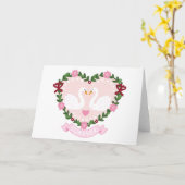 Wedding Anniversary Valentine Forever in Love カード (黄色い花)