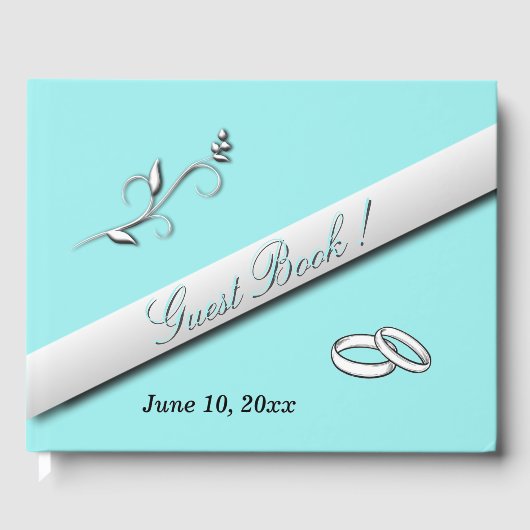 Wedding Bands Aqua Wedding  ゲストブック (正面)