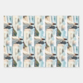 Wedding Beach Couple ラッピングペーパーシート (正面)