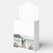 Wedding Beach Couples フェイバーボックス (オープン)