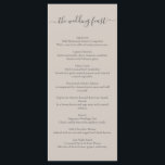 Wedding Beige Fest メニュー<br><div class="desc">Wedding Beige Fest</div>