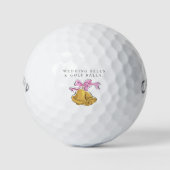 'Wedding Bells & Golf Balls' Wedding Favor Gift  ゴルフボール (正面)