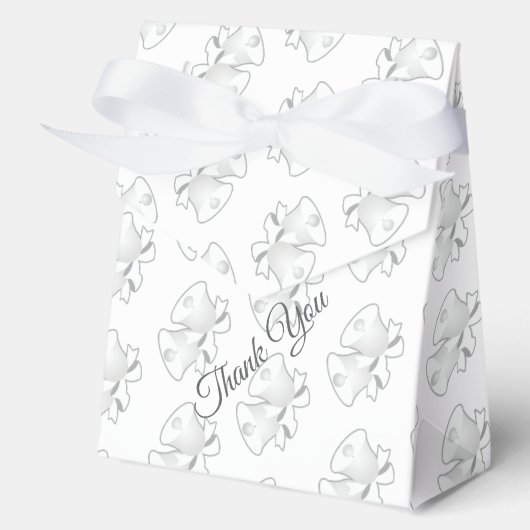 Wedding Bells Repeat  White   フェイバーボックス (正面)