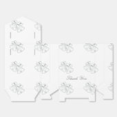 Wedding Bells Repeat White Thank You    フェイバーボックス (見開き)