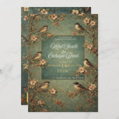 wedding birds 招待状 (正面/裏面)