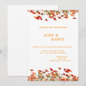 Wedding Birthday Baby Shower INVITATION CARD 招待状 (正面/裏面)