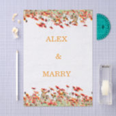 Wedding Birthday Baby Shower INVITATION CARD 薄葉紙 (クラフト)