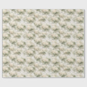 Wedding Bows, Ribbons and Hydrangea Flowers ラッピングペーパー (フラット)