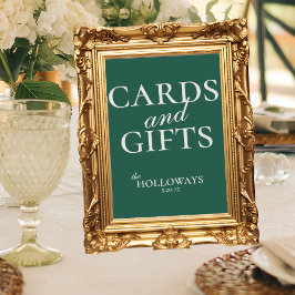 Wedding Bridal Shower Cards and Gifts ポスター
