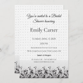 Wedding Bridal Shower | Elegant Invite Design 招待状