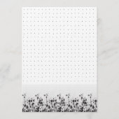 Wedding Bridal Shower | Elegant Invite Design 招待状 (裏面)