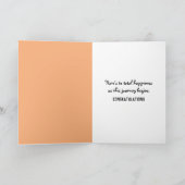 Wedding Bride and Groom on a Jet Ski カード (内部)