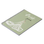 Wedding Bride Journal for Notes and Planning ノートブック (左側)