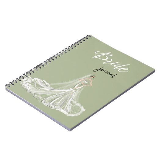 Wedding Bride Journal for Notes and Planning ノートブック (左側)