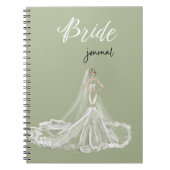 Wedding Bride Journal for Notes and Planning ノートブック (正面)