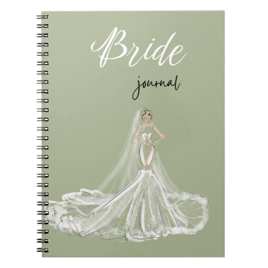 Wedding Bride Journal for Notes and Planning ノートブック (正面)