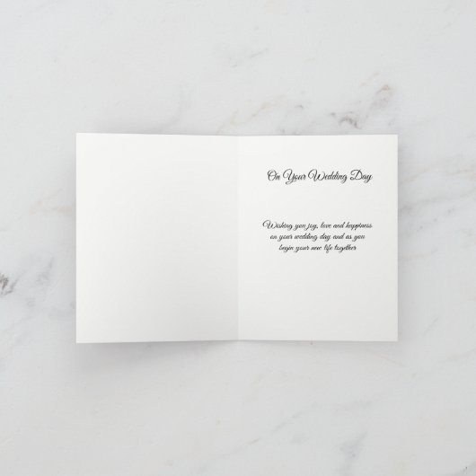 Wedding Cake Card カード (内部)