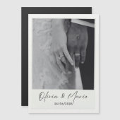 wedding card マグネット招待状 (正面/裏面)