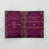 wedding card 招待状 (内部)